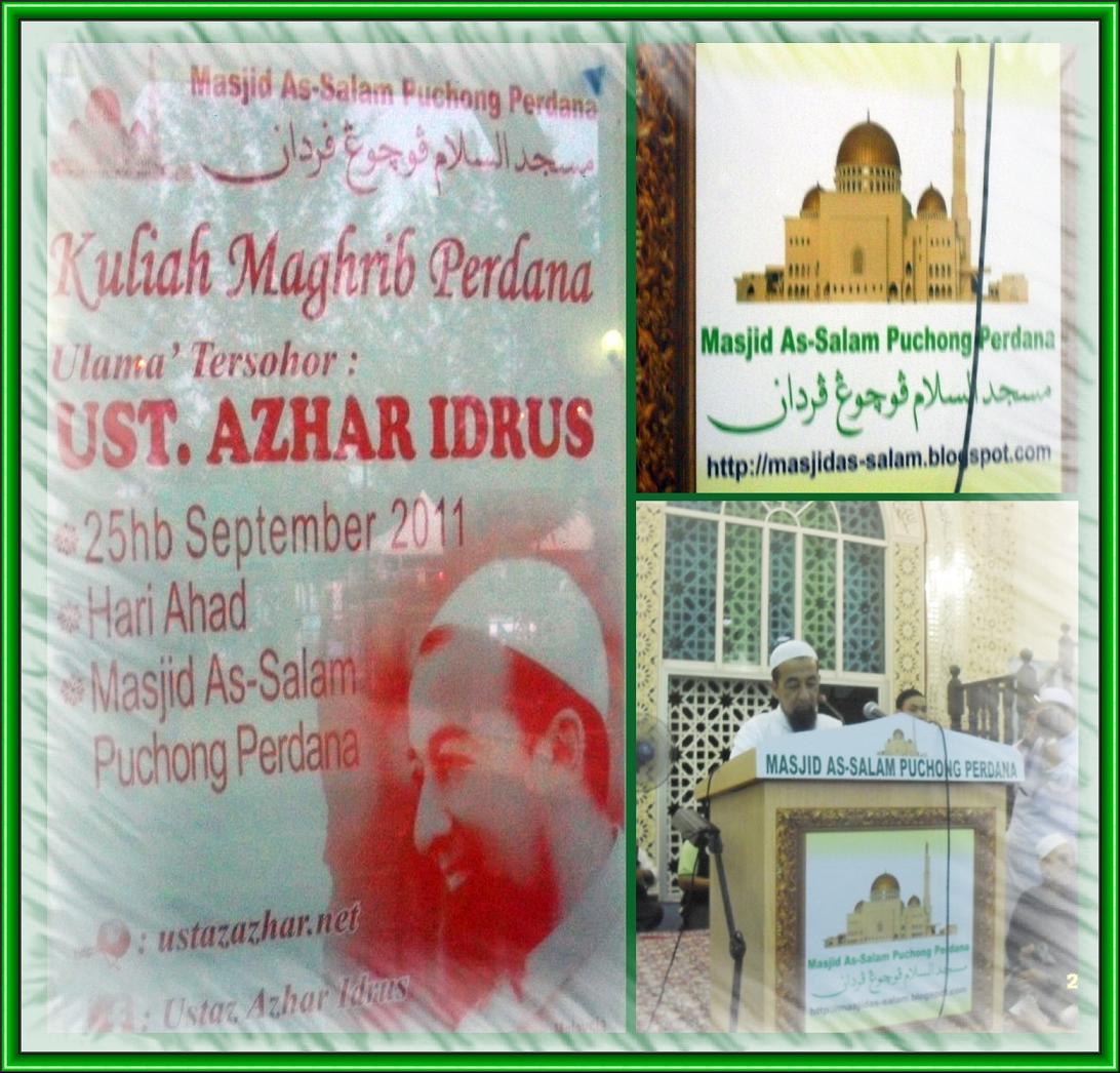 Ustaz Azhar Idrus www.mymaktabaty.com